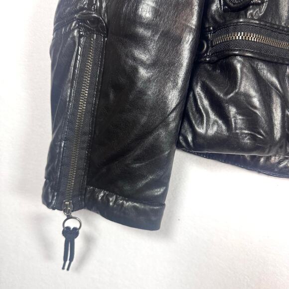 JSX TREME Black Hooded Ulitity Jacket Size 3 Made in Italy - Picture 5 of 10